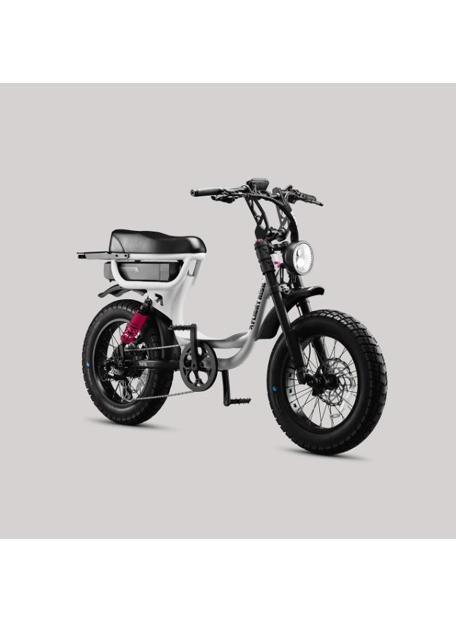 فلايت ريسك FR333 Electric Bike with Front & Rear Suspension, 1000W Max Power Output, and 4-Piston Tektro Hydraulic Disc Brakes - Image 2