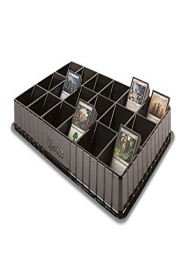 Ultra PRO Trading Card Sorting & Dealer Tray (18 Slot), Black - Image 2