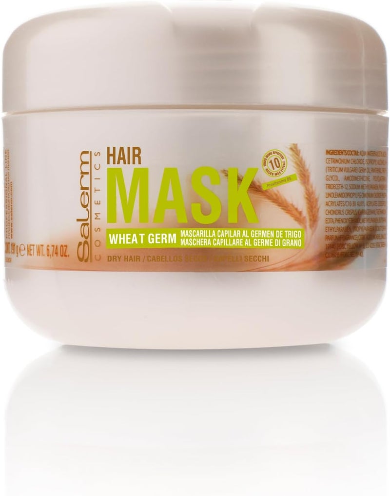 Salerm Wheat Germ Conditioning Treatment Hair Mask - 6.74 Oz - Image 1