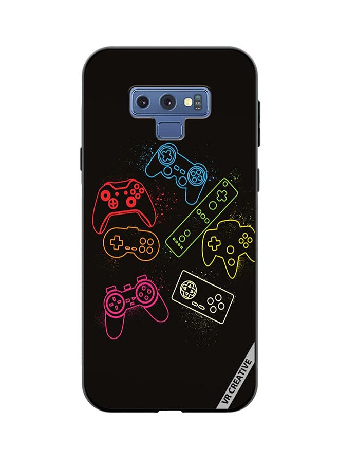 VR CREATIVE Protective Case Cover For Samsung Galaxy Note 9 Ps5 Remotes Design Multicolour - Image 1