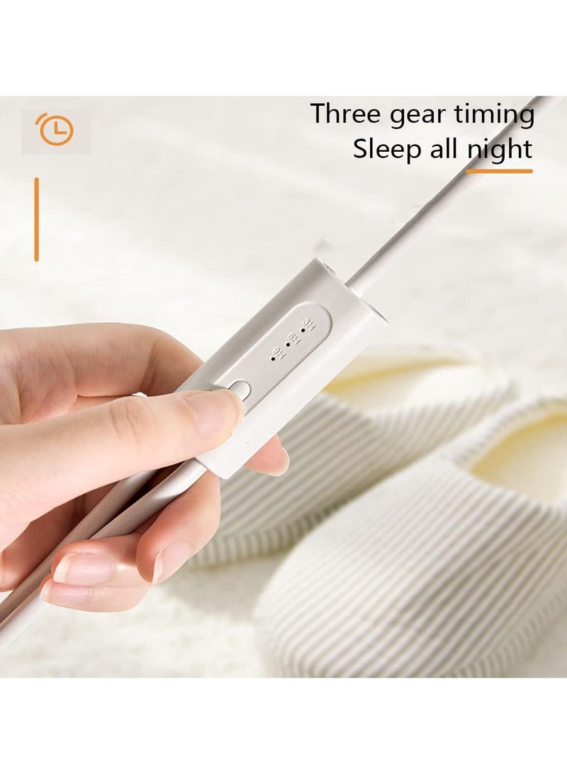 Foot Warmer Portable Intelligent Timing Footwear Dryer Machine with 3 Timer Modes,Shoes Dryer Warmer Suitable for Shoes,Gloves,Socks,ski Boots(White)  - Image 4