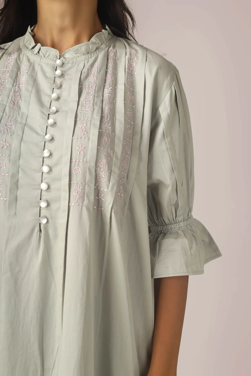 After Dark Trudy, Embroidered Nightdress