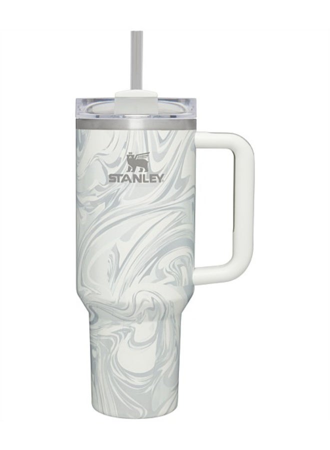 Stanley Quencher Stainless Steel Vacuum Insulated Tumbler with Lid and Straw for Water, Iced Tea or Coffee, Smoothie and More, 40 oz - Image 1