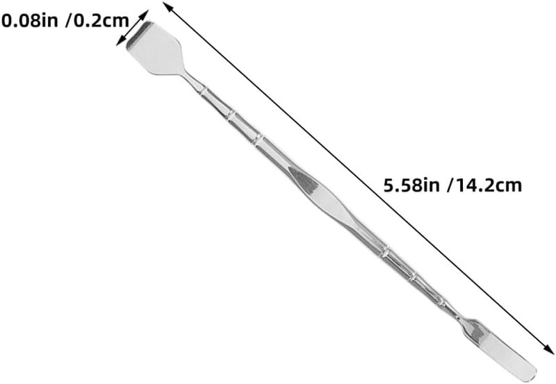 ABOOFAN 3pcs Stainless Steel Tool Dual-Ended Nose Pore Scraper for Facial Skin Care Treatment and Pimple Extraction at Home - Image 1