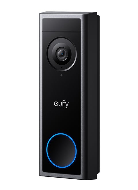 eufy Security Video Doorbell Camera Wireless C30, Live Video Call, 2K FHD, Battery Powered, 16:9 Wide View, Easy Installation, Human and Motion Detection, HomeBase S380 Compatible, No Monthly Fee
