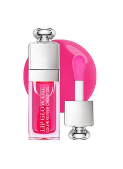 Gecomo Hydrating Lip Glow Oil, Moisturizing Lip Glow Oil, Nourishing Glossy Transparent Lip Oil, Plumping Lip Oil, Lip Balm, Non-sticky Tinted Toot Lip Balm for Lip Care (CHERRY) 0.2 OZ  - Image 1