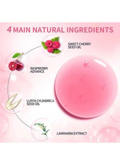 Gecomo Hydrating Lip Glow Oil, Moisturizing Lip Glow Oil, Nourishing Glossy Transparent Lip Oil, Plumping Lip Oil, Lip Balm, Non-sticky Tinted Toot Lip Balm for Lip Care (CHERRY) 0.2 OZ  - Image 5