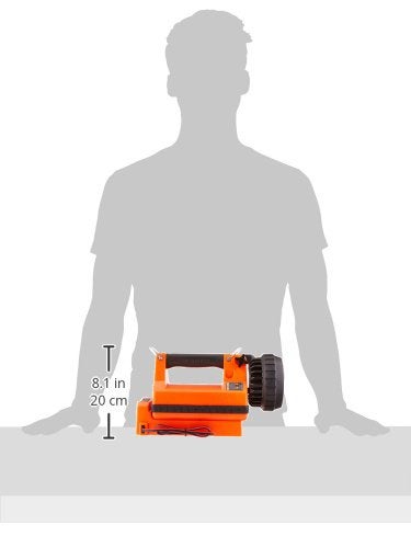 Streamlight 45855 E-Spot LiteBox 1500-Lumen 110000 Candela Rechargeable Spot Beam Lantern with Vehicle Mount System, Direct Wire DC Charging Rack, and Heavy Duty Shoulder Strap, Orange - Image 3