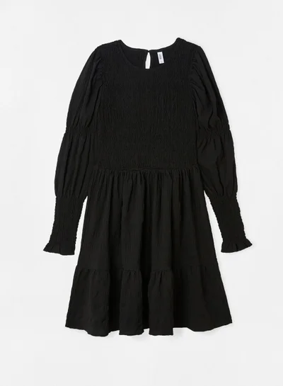 ONLY Black Tiered Dress