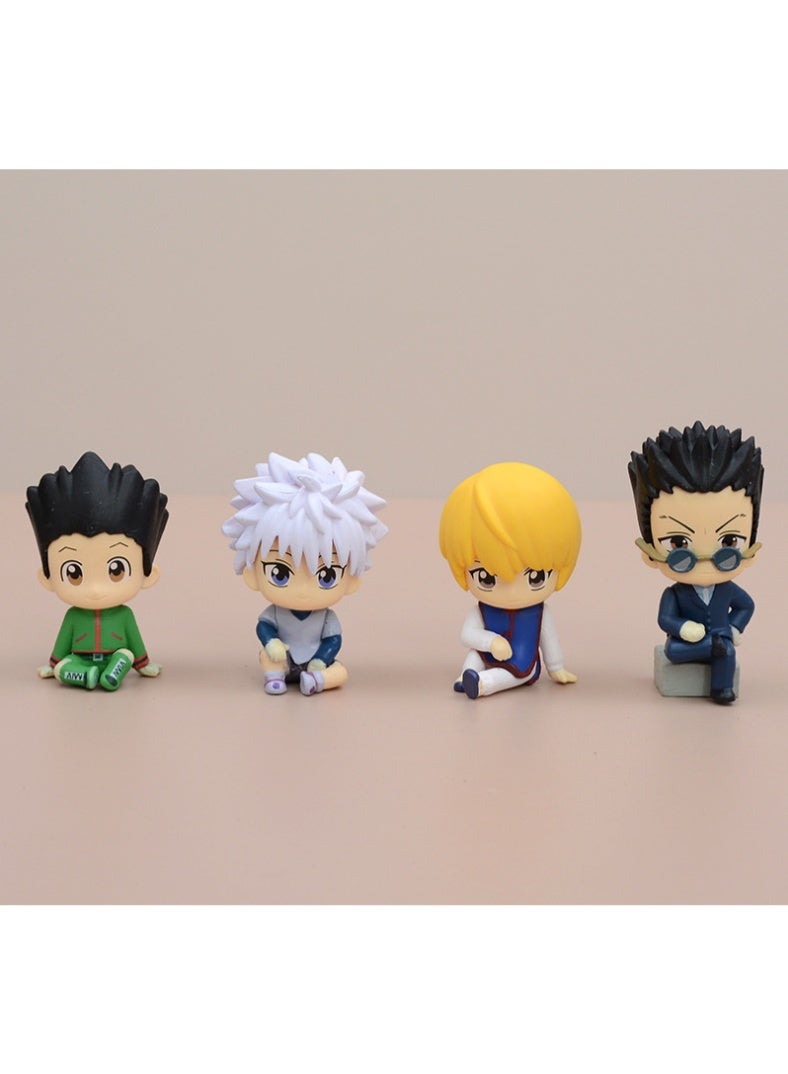 مجسم أنمي هانتر × هانتر 4 قطع 5.5 سم - Image 1