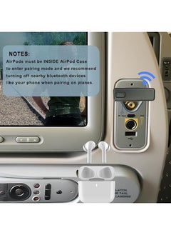 erorex Wireless Bluetooth Transmitter Low Latency Bluetooth 5.0 Audio Adapter For Connecting Wireless Headphones Earbuds Works With All 3.5Mm Aux Jacks On Airplanes Gym Equipment Tvs  - Image 4