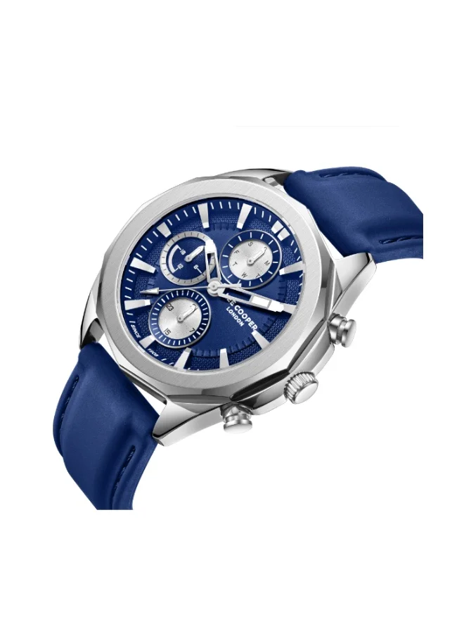 لي كوبر Men's Silicone Multi Function Watch LC07990.399 - 44 mm