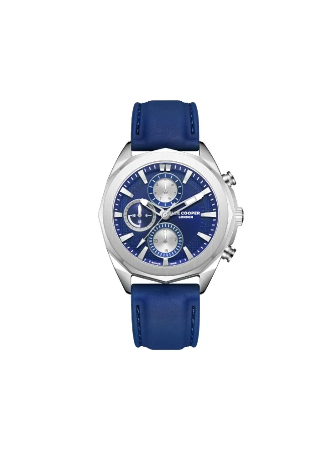 لي كوبر Men's Silicone Multi Function Watch LC07990.399 - 44 mm