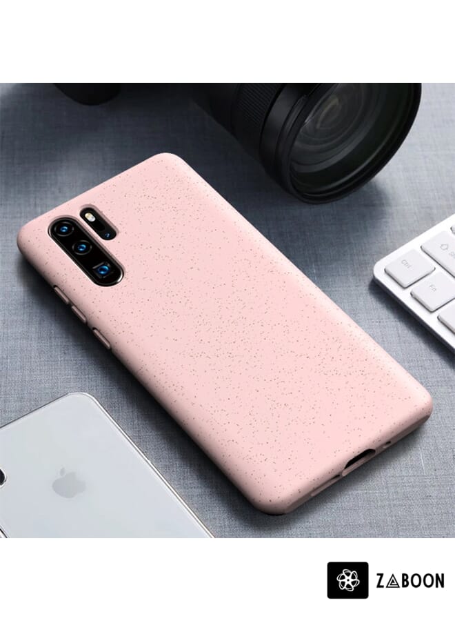 Zaboon Starry Series Shockproof  Straw Material + TPU Protective Case Protective Case Cover For Huawei P30 Pro - Image 1