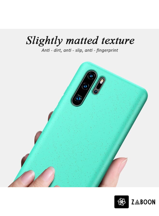 Zaboon Starry Series Shockproof  Straw Material + TPU Protective Case Protective Case Cover For Huawei P30 Pro - Image 5