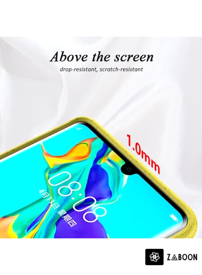 Zaboon Starry Series Shockproof  Straw Material + TPU Protective Case Protective Case Cover For Huawei P30 Pro - Image 4