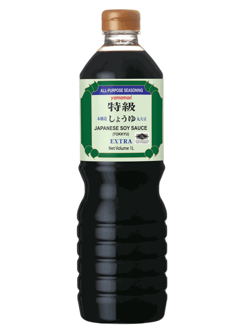 Yamamori Japanese Soy Sauce Extra 1L  - Image 1