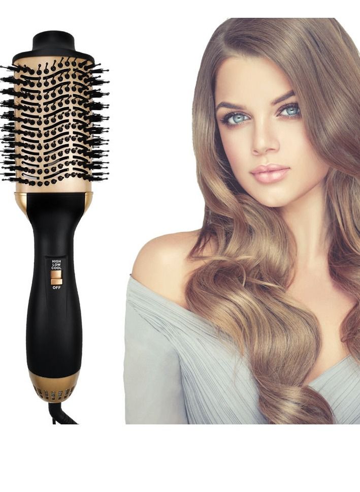 Hair Dryer Volumizer Hot Air Brush 2 in1 Styling Brush Styler Negative Ion Blow Dryer Brush - Image 1