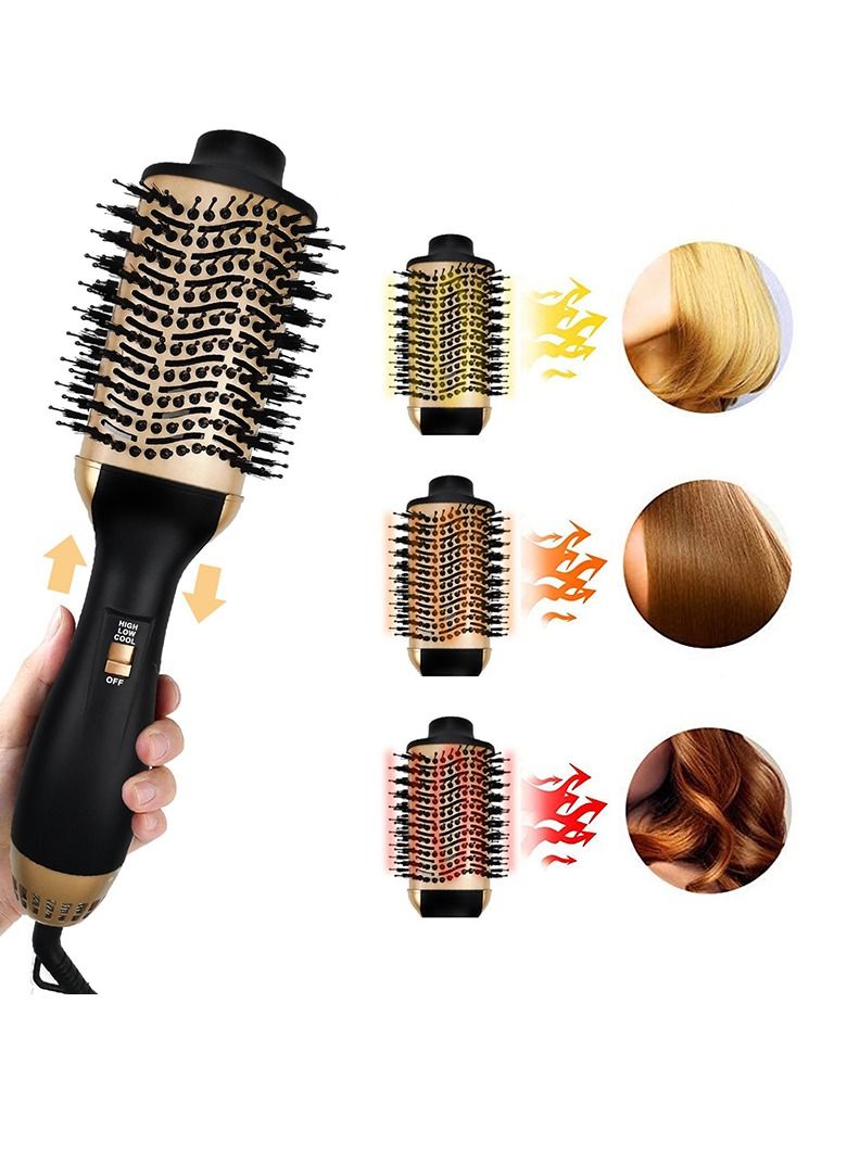 Hair Dryer Volumizer Hot Air Brush 2 in1 Styling Brush Styler Negative Ion Blow Dryer Brush - Image 3
