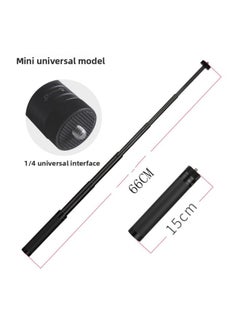 Generic Feiyu Stabilizer Extension Rod Aluminum Alloy Telescopic Selfie Stick Camera Stabilizer Mobile Phone Handheld Selfie Stick-Color:Tripod  - Image 5