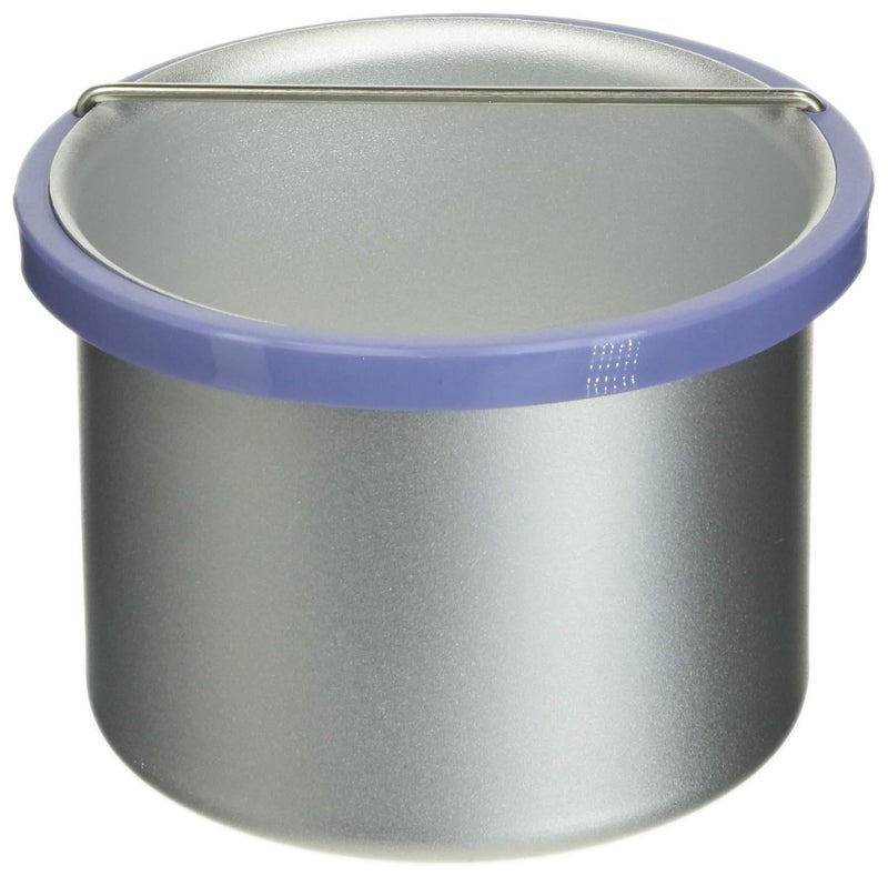 Satin Smooth Empty Metal Wax Pot Can Reusable Wax Warmer Container Insert for Hard Wax Soft Wax and Paraffin Wax