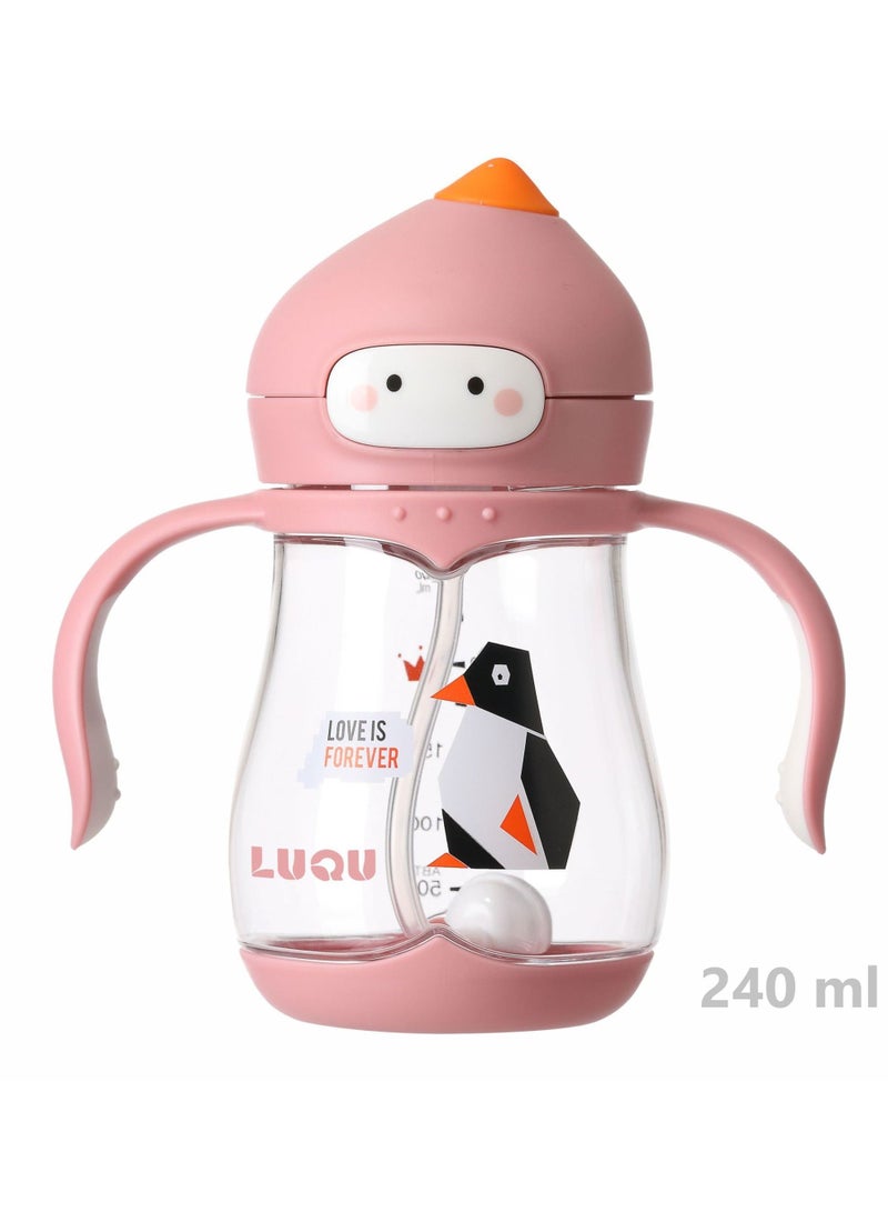 لوكو كوب شرب للأطفال مضاد للانسكاب مع ماصة - 2 قطعة - Image 2