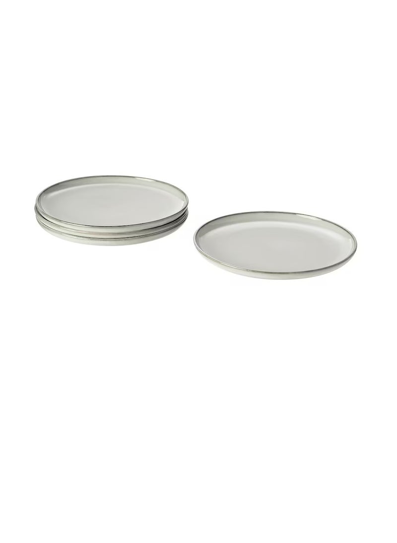 طبق رمادي 25 سم - Image 2