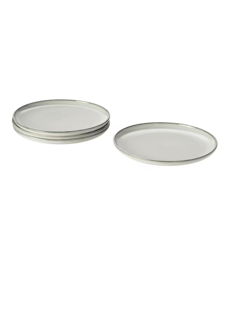 طبق رمادي 25 سم - Image 3