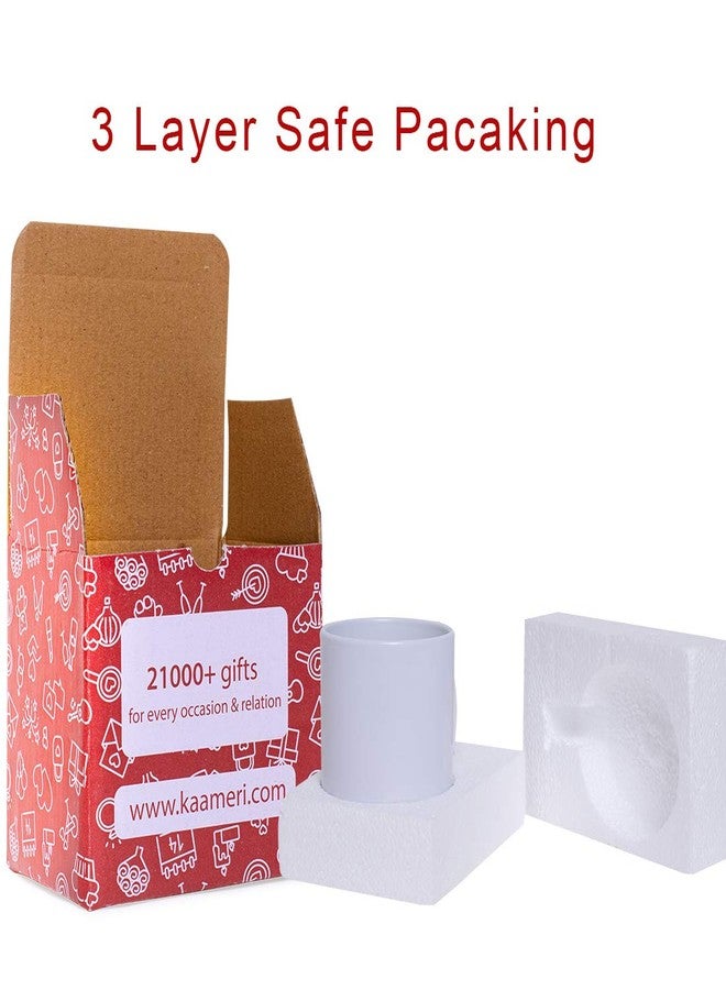 طقم هدايا راكشا باندهان من كاميري بازار، يتضمن كوبًا سعة 330 مل، وراخي كريستالي للأخ، ورولي، وشاول، وبطاقة تهنئة - لستُ بحاجة إلى بطل خارق، لديّ أخي - Image 5