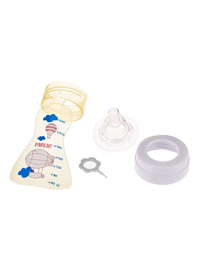 FARLIN Feeding Bottle 8oz - Orange - Image 3