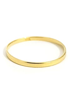 18K Pure Gold Plain Ring Size 11