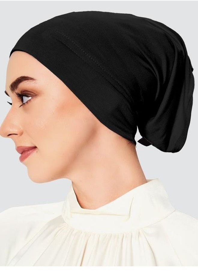 Generic - Comfortable Classic Long Scarf Black - Image 1