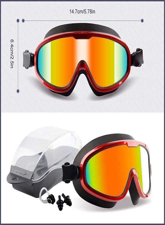 Ostin نظارات سباحة أوستين المقاومة للماء، ملابس سباحة واقية | رياضات مائية | سباحة | نظارات سباحة، مانعة للتسرب، مضادة للضباب، حماية من الأشعة فوق البنفسجية، مقاومة للماء، إطار عريض - Image 3