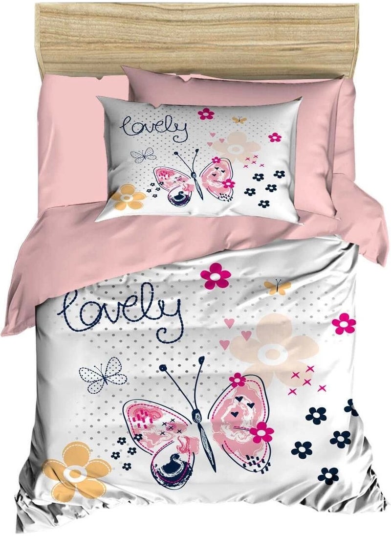 Mira Home - Digital Printed 3D Cotton Newborn Baby Bedding Set Lovely Butterfly - Image 1