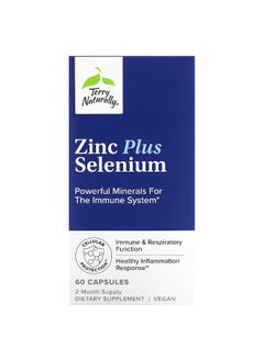 Terry Naturally Terry Naturally, Zinc Plus Selenium, 60 Capsules 