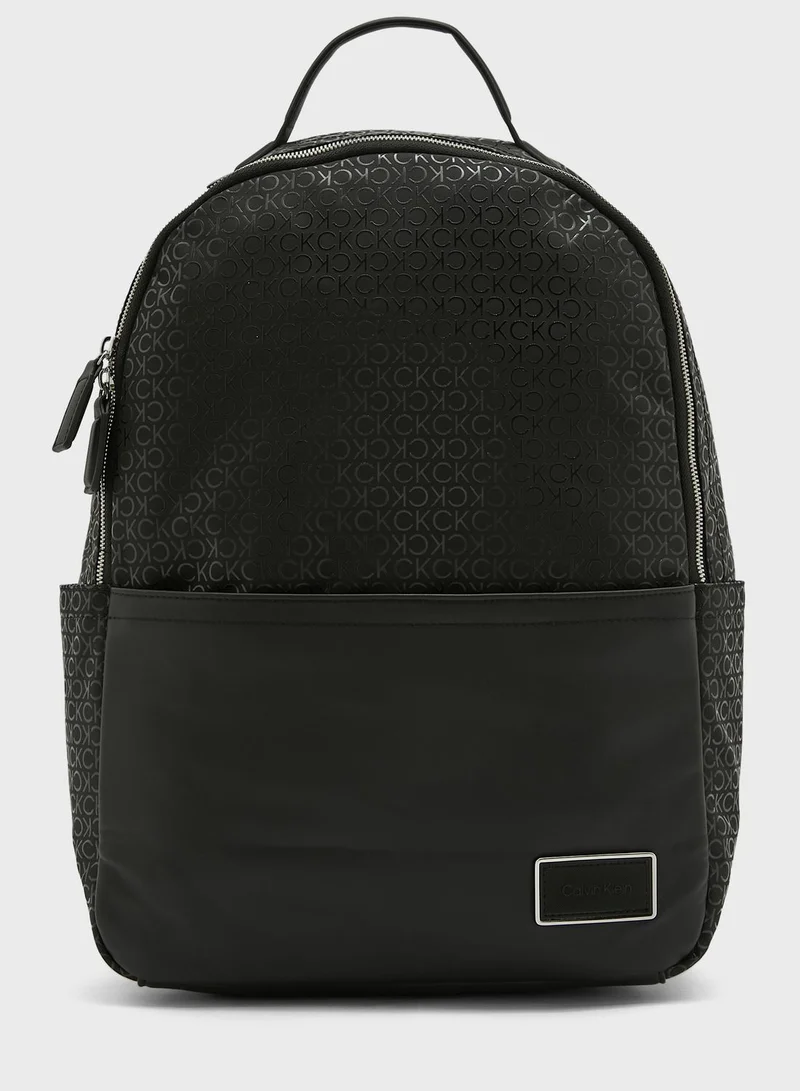 CALVIN KLEIN Elevated Round Mono Backpack