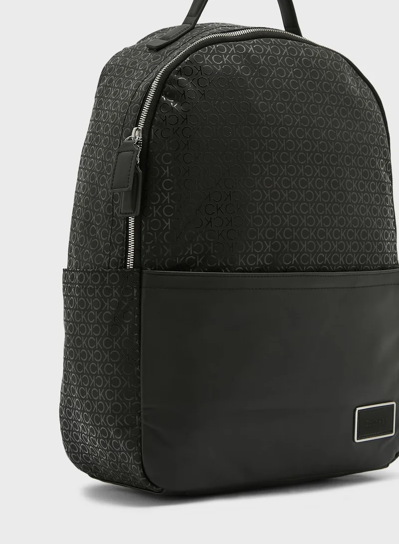 CALVIN KLEIN Elevated Round Mono Backpack