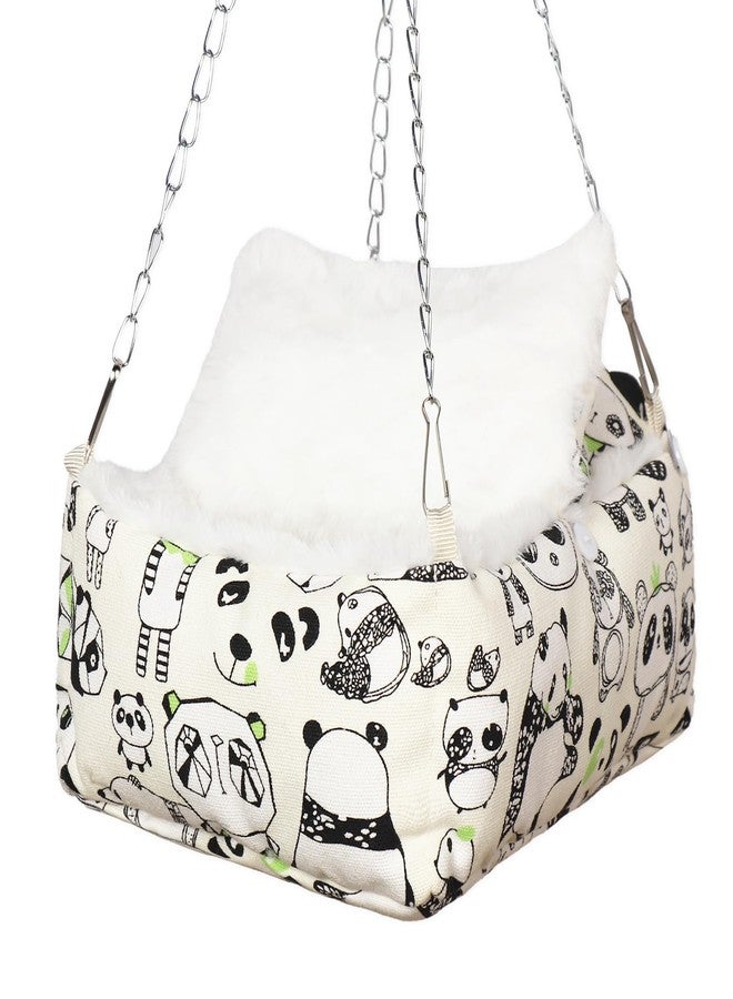 HardcorePet Sugar Glider Bonding Pouch,Hamster Bed with Faux Rabbit Fur Lining,Syrian Hamster Habitat Mini House,Play and Sleeping- Pet Hideout - Image 1