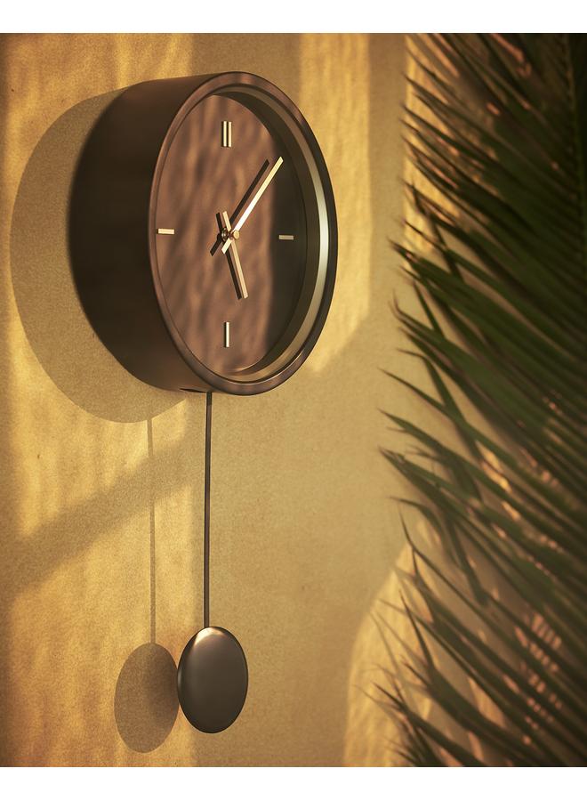زبون ساعة حائط، أسود، 26 سم - Image 2