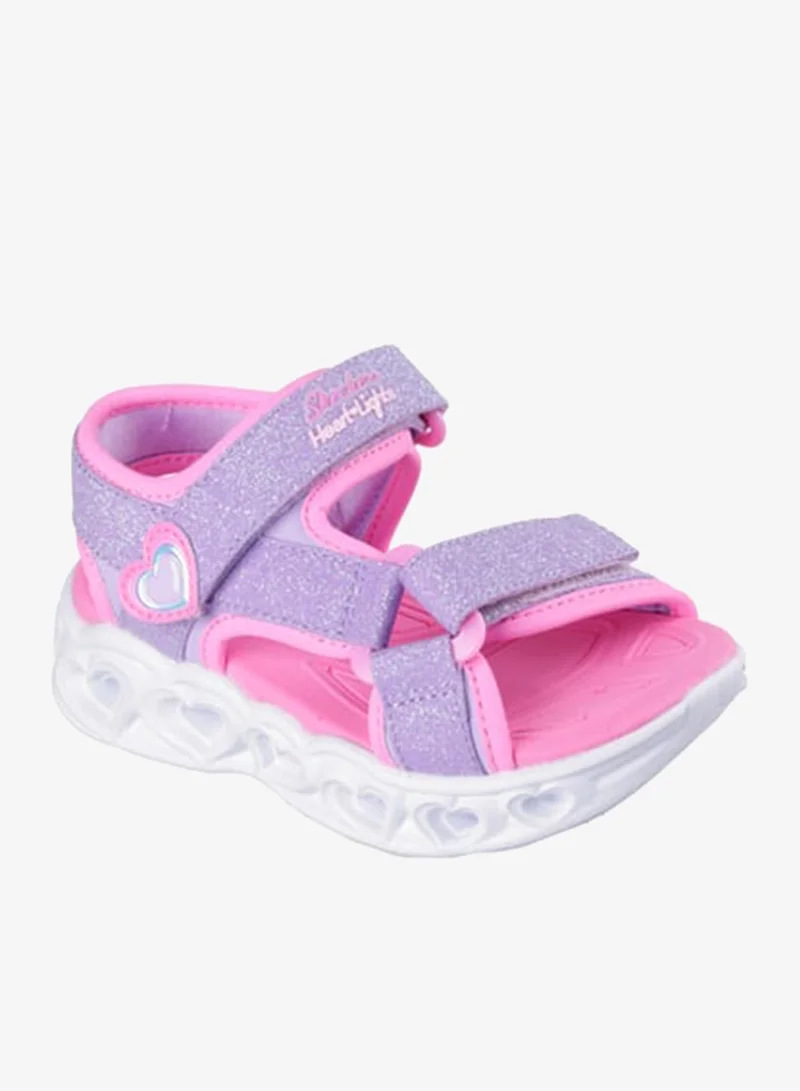 SKECHERS Infant Heart Lights Sandals