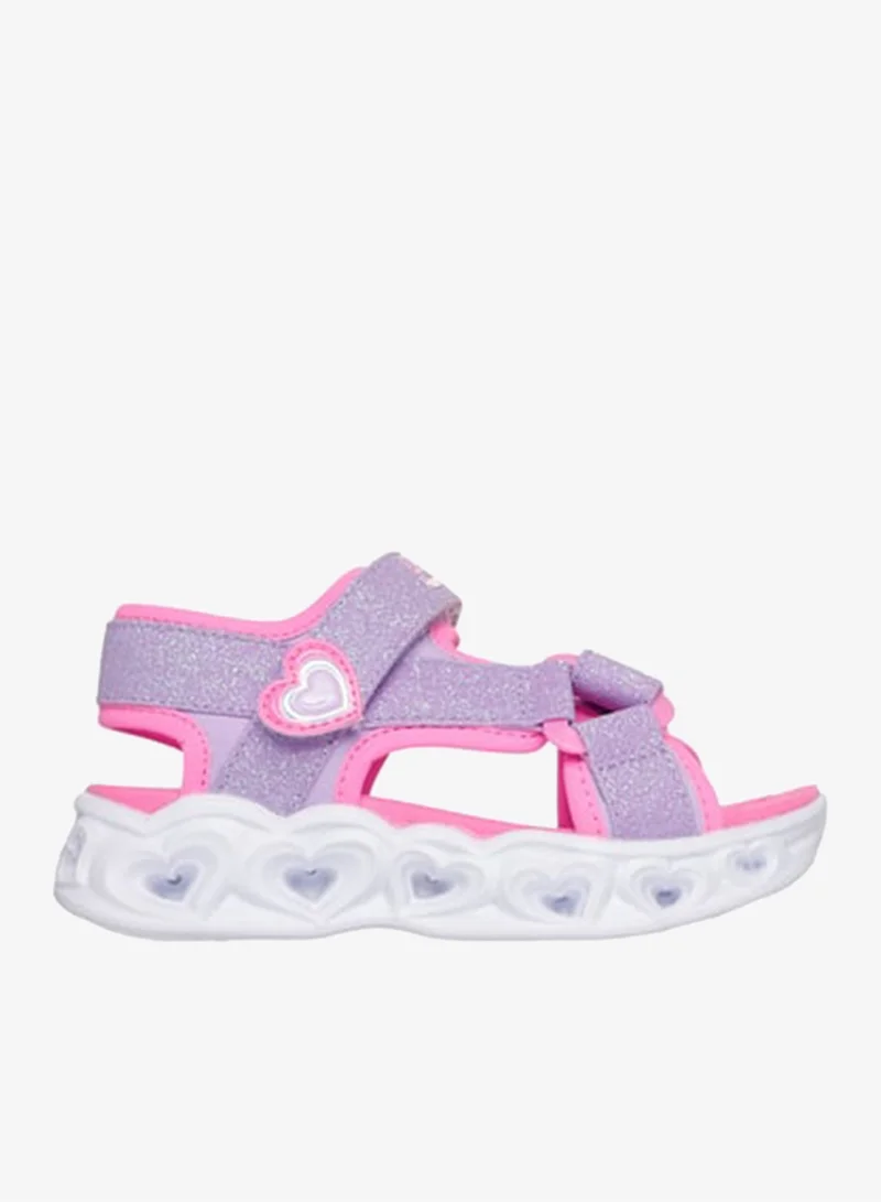 SKECHERS Infant Heart Lights Sandals