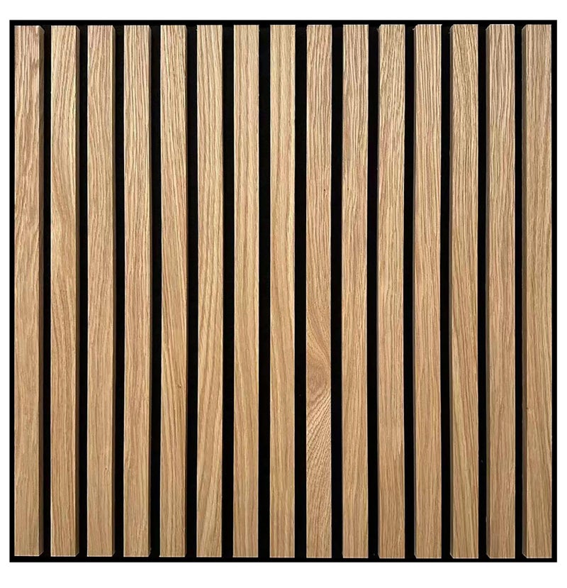 WALLPOPS Acoustic Slat Wood Tile Natural Wall Panels WPWP6347