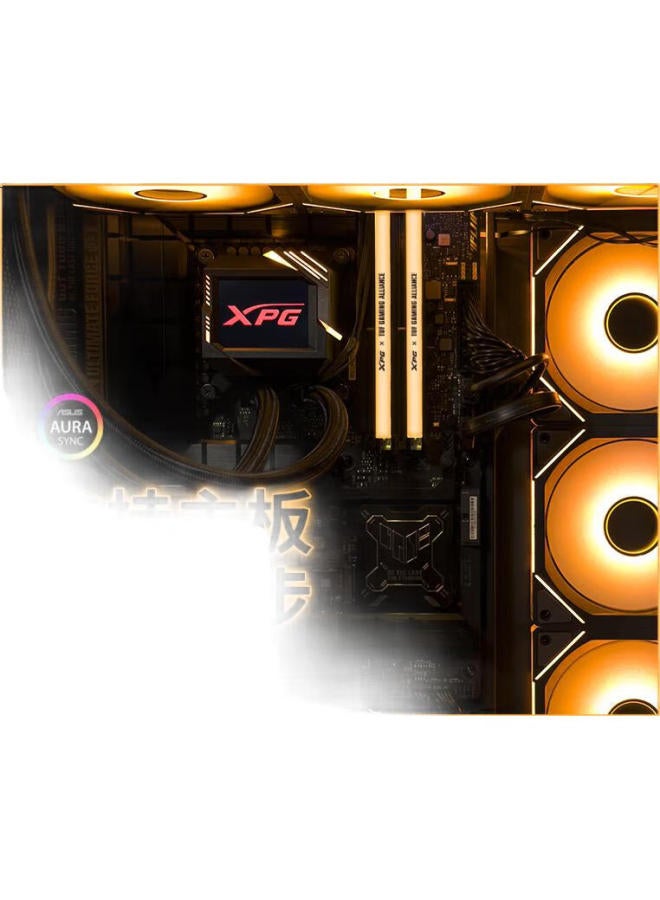 ADATA أADATA 32 جيجابايت (16 جيجابايت × 2) مجموعة DDR5 6800 ذاكرة سطح المكتب الموديل المشترك TUF من Hynix A-Die Granule XPG Viper D300G (أسود) C34 - Image 3