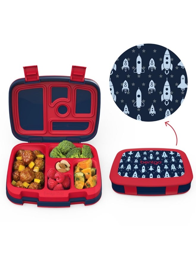 Bentgo Kids Prints Lunchbox  Rocket  - Image 2