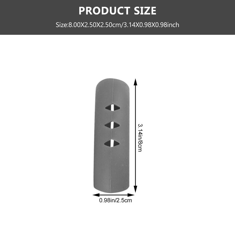Skillet Handle Cover, Heat Resistant Silicone Pot Ear Sleeve, Kitchen Safety Tool - Image 2