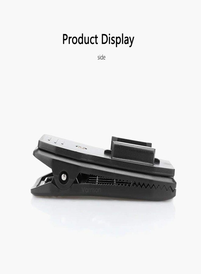 NEOHOOK Backpack Strap Mount Quick Clip Mount Compatible with Go pro Hero 8, 7, 6, 5, 4, Session, 3+, 3, 2, 1, Hero (2018), Fusion, DJI Osmo, Xiaomi Yi Action Cameras - Image 5