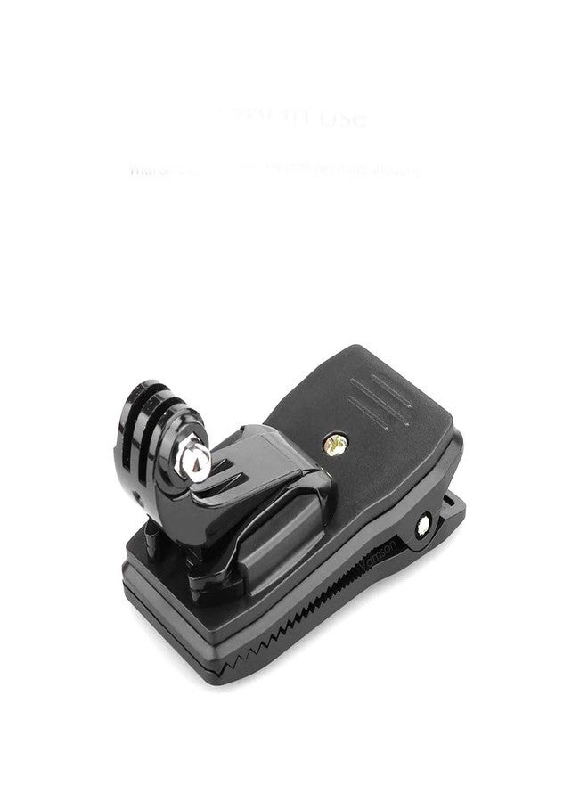 NEOHOOK Backpack Strap Mount Quick Clip Mount Compatible with Go pro Hero 8, 7, 6, 5, 4, Session, 3+, 3, 2, 1, Hero (2018), Fusion, DJI Osmo, Xiaomi Yi Action Cameras - Image 1