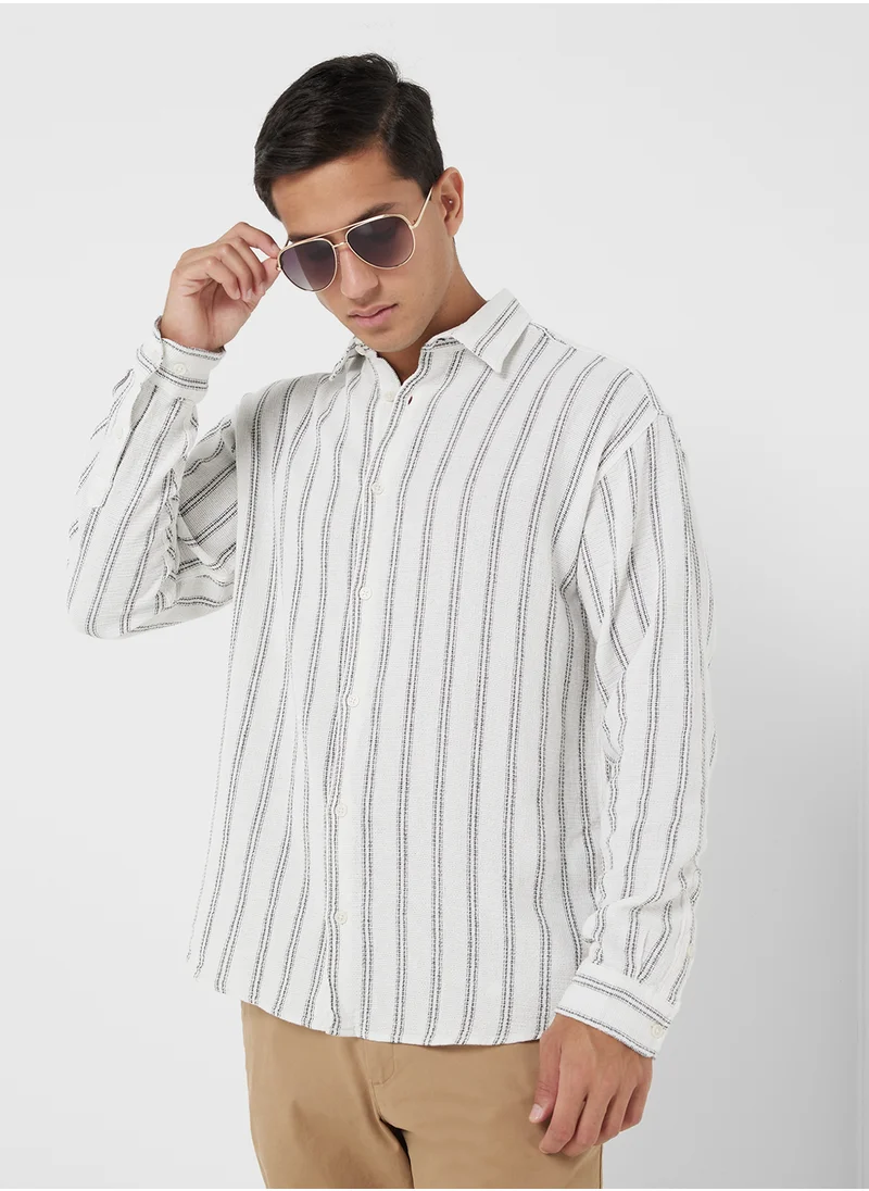 JACK & JONES Stripes Relaxed Fit Shirt