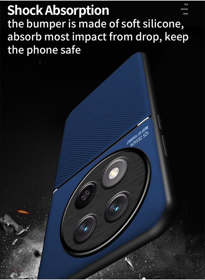 الضفدع الحقيقي - غطاء حماية واقٍ لهاتف Honor x9c 5G باللون الأزرق للأعمال الراقية - Image 1