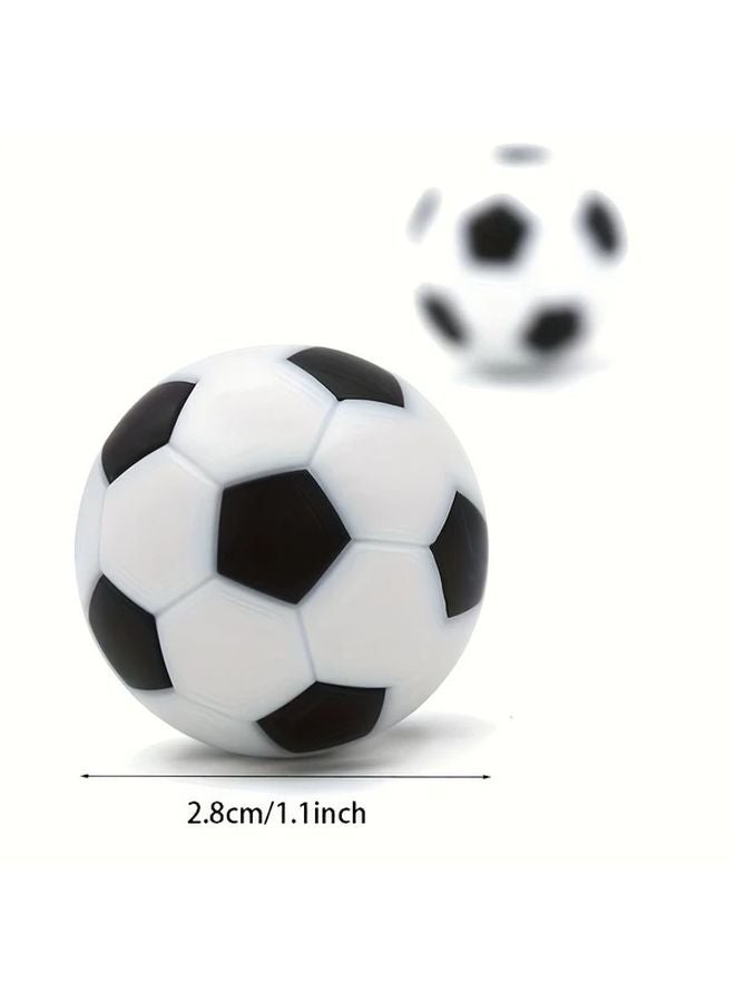 8 Pack Resin Foosball Set With Standard Replacement Balls Durable Table Soccer Game For Teens Adults Age 14 Plus - Image 4